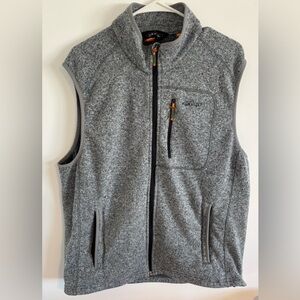 Orvis Men’s Fleece Zip-up Vest | XL | Gray